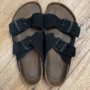 Arizona suede Birkenstocks